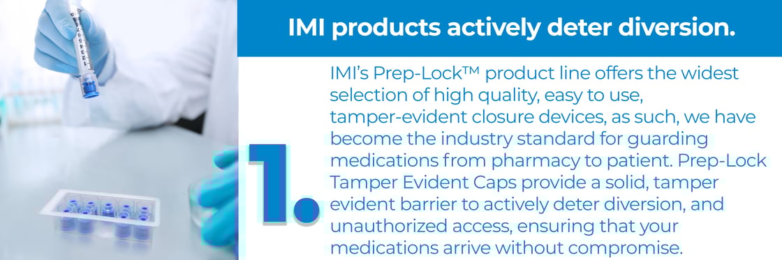 imi-products-actively-deter-diversion-with-tamper-evident-caps